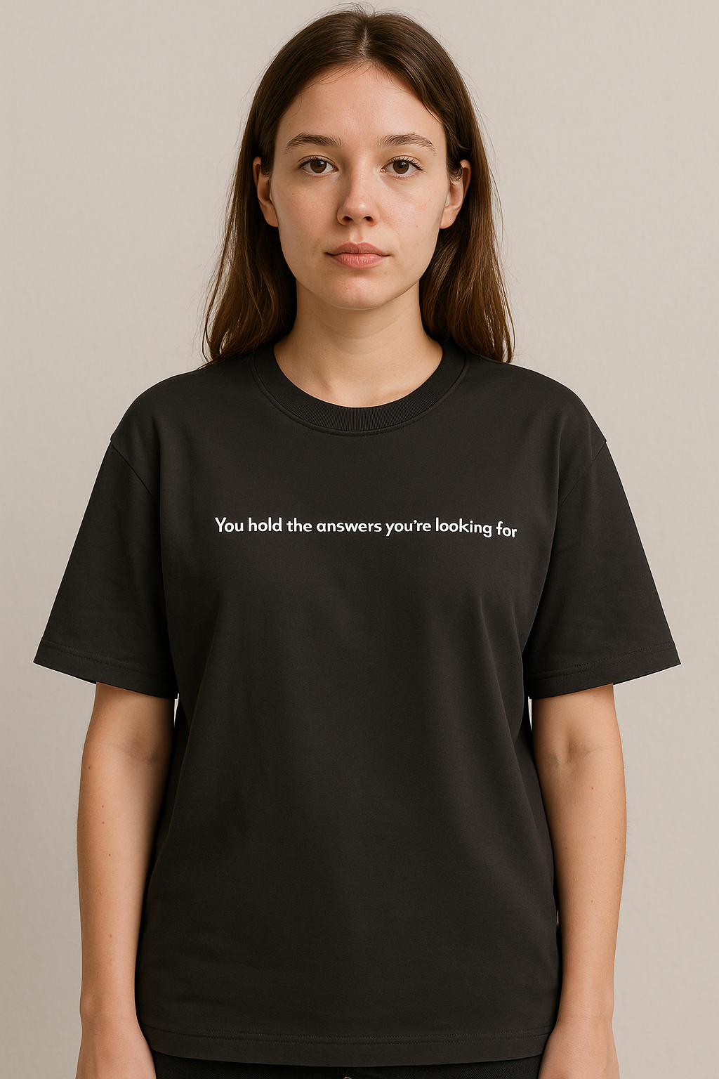 Cosmic Drift – Oversized Terry T-Shirt